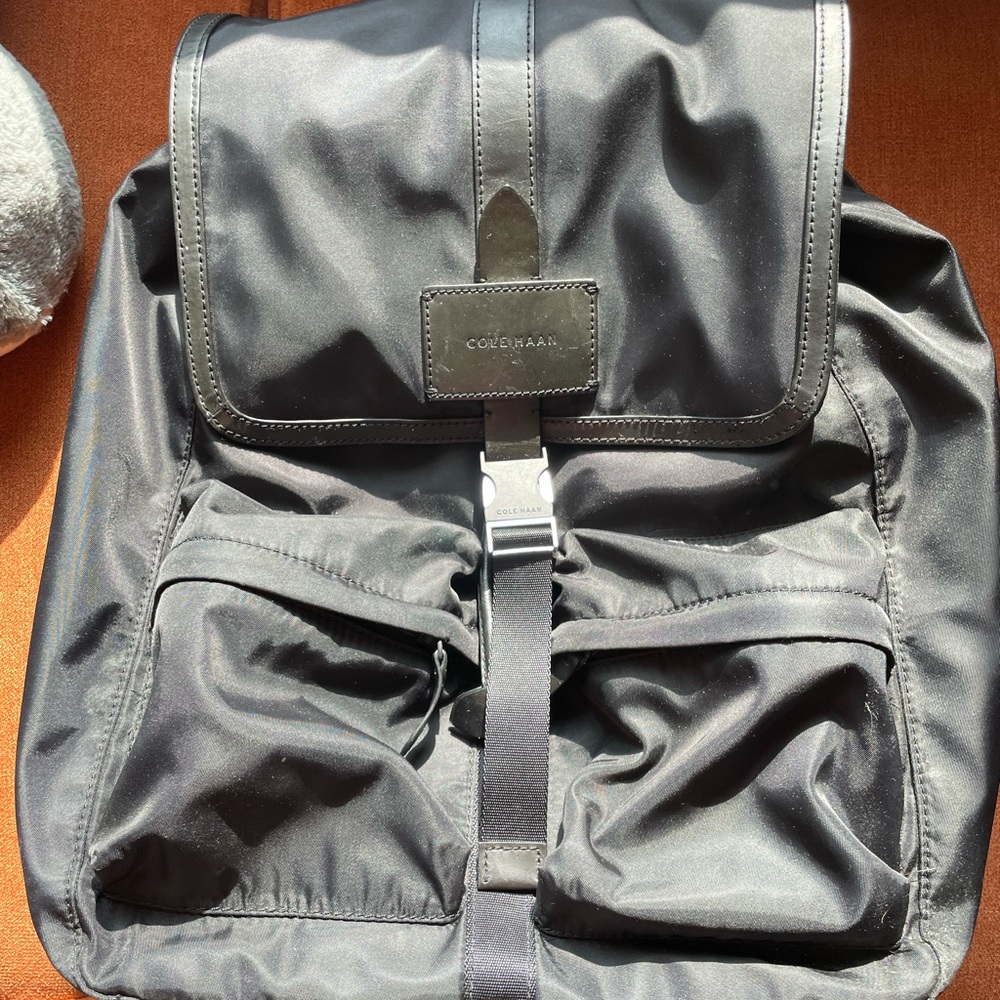 Cole Haan black backpack